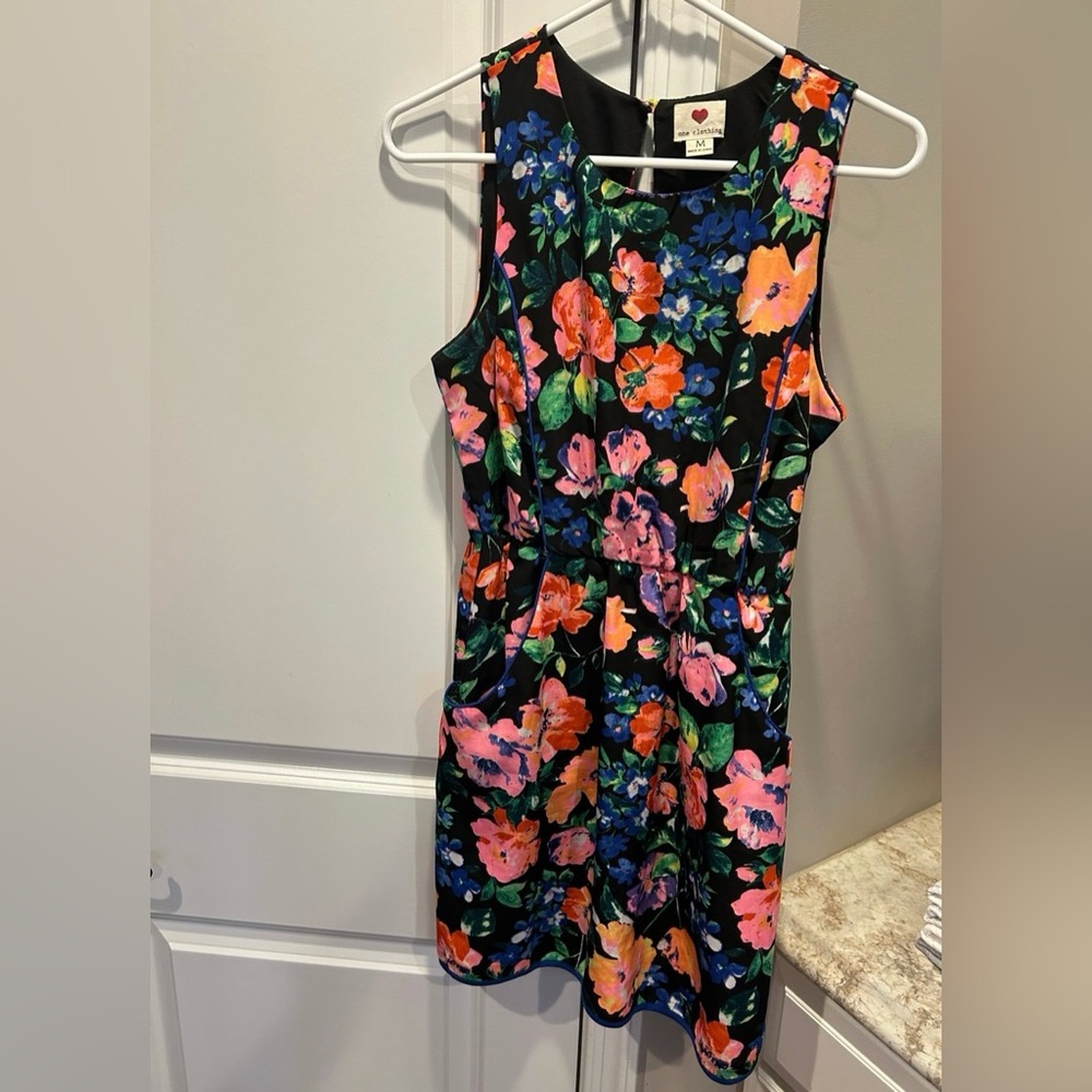 ONE Clothing Floral Summer Mini Dress Medium